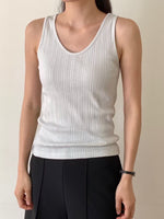 Load image into Gallery viewer, Korean Ribbed Stretch Tank  [6 Colours]
