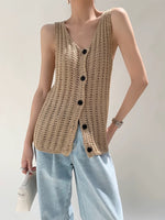 Load image into Gallery viewer, Crochet Long Top [2 Colours]
