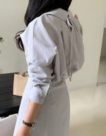 Load image into Gallery viewer, Korean Billie Tencel Blend Shirt Dress [2 Colours]
