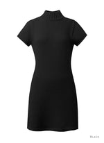 Load image into Gallery viewer, Korean Merino Cashmere Half Knit Dress [3 Colours]
