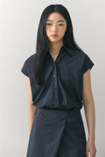 Load image into Gallery viewer, Korean Lyssen Mid Shirt Dress [2 Colours]
