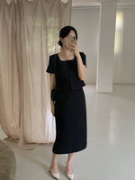 Load image into Gallery viewer, Korean Day Short Jacket Top [2 Colours]
