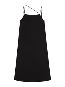 2-Way Slip Dress in Black