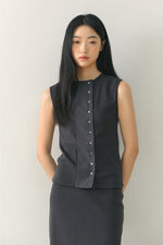 Load image into Gallery viewer, Korean Twin Cotton Stretch Top [3 Colours]
