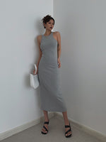 Load image into Gallery viewer, Cutout Back Midi Tank Dress [2 Colours]
