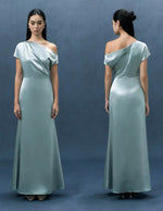 Load image into Gallery viewer, Toga Drape Sheen Maxi Gown [2 Colours]
