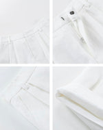 Load image into Gallery viewer, Tencel Blend Cami Vest Top // Tailored Pleat Shorts [2 Colours]
