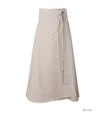 Load image into Gallery viewer, Korean Wendy Twill Wrap Skirt [2 Colours]
