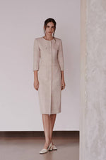 Load image into Gallery viewer, Korean Marco Tweed Dress [2 Colours]
