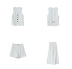 Load image into Gallery viewer, Crepe Vest + Trousers Set [2 Colours]
