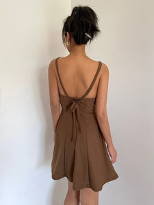 Tie Back Skater Dress [4 Colours]