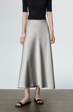 Load image into Gallery viewer, Satin Maxi Slip Skirt [2 Colours]
