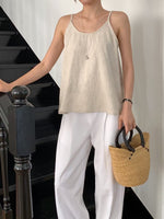 Load image into Gallery viewer, Korean Linen Camisole [3 Colours]

