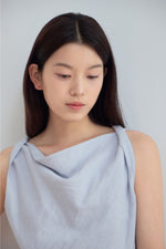 Load image into Gallery viewer, Korean Loulou Tencel Twist Top [2 Colours]
