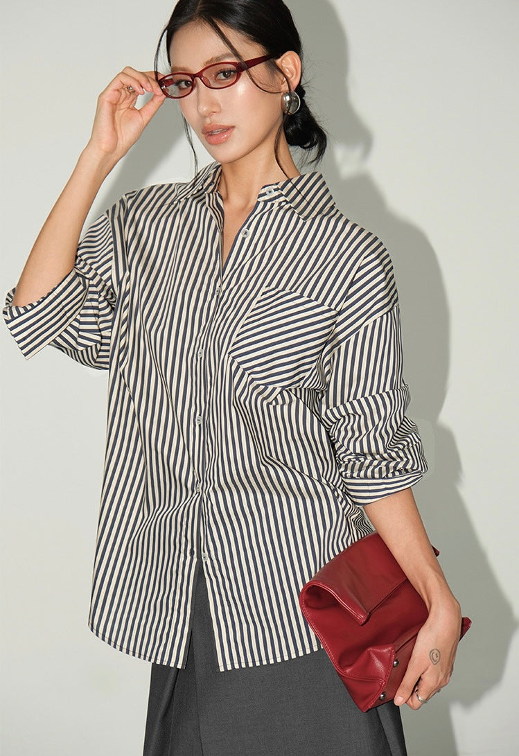 Classic Striped Shirt [2 Colours]