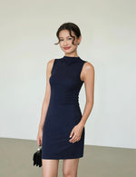 Load image into Gallery viewer, High Neck Bodycon Mini Dress [2 Colours]
