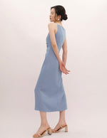 Load image into Gallery viewer, [Ready to Ship] Arya Cami Midi Dress in Lake
