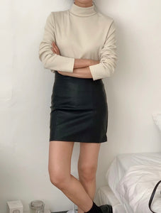 [Bundle] Korean Soft Turtleneck Top x2