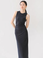 Load image into Gallery viewer, Caelin Side Shirring Maxi Tank Dress [2 Colours]
