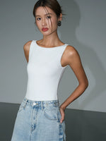 Load image into Gallery viewer, Boatneck Tank Top [2 Colours]
