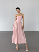 Load image into Gallery viewer, Bustier Stretch Maxi Dress [4 Colours]
