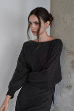 Load image into Gallery viewer, Korean Slit Knit Dress [3 Colours]
