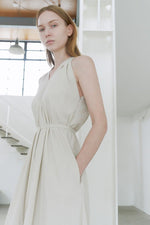 Load image into Gallery viewer, Korean Rize Twist Back Pocket Dress [3 Colours]
