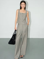 Load image into Gallery viewer, Tailored Hook Wide Leg Trousers [2 Colours]
