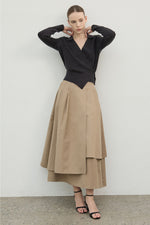 Load image into Gallery viewer, Korean Cider Pocket Skirt [2 Colours]
