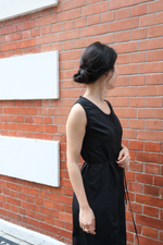 Load image into Gallery viewer, [Ready to Ship] Korean Water-Repellant 2-Way Dress in Black
