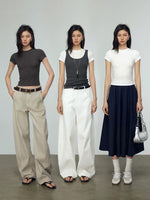 Load image into Gallery viewer, Tencel Classic Cap Sleeve Stretch Tee [3 Colours]
