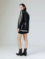 Load image into Gallery viewer, Wilma Pocket Mini Skirt in Black
