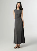 Load image into Gallery viewer, Sleeveless Line Stretch Dress [2 Colours]
