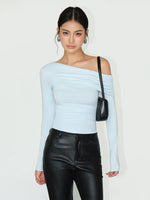 Load image into Gallery viewer, Off Shoulder Shirring Top [3 Colours]
