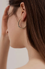 Load image into Gallery viewer, Large Open Loop Earrings
