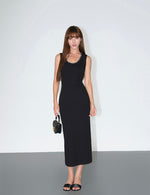 Load image into Gallery viewer, Braid Detail Stretch Dress [2 Colours]
