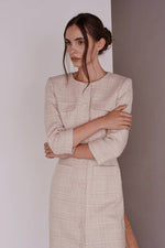 Load image into Gallery viewer, Korean Marco Tweed Dress [2 Colours]
