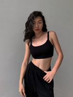 Load image into Gallery viewer, Classic Padded Cropped Cami [2 Colours]
