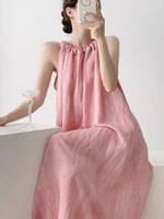 Load image into Gallery viewer, Linen Braid Textured Tent Dress [3 Colours]
