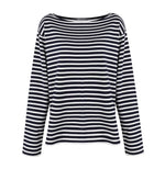Load image into Gallery viewer, Korean Oen Striped Top [2 Colours]
