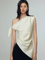 Load image into Gallery viewer, Satin Toga Knot Top [2 Colours]
