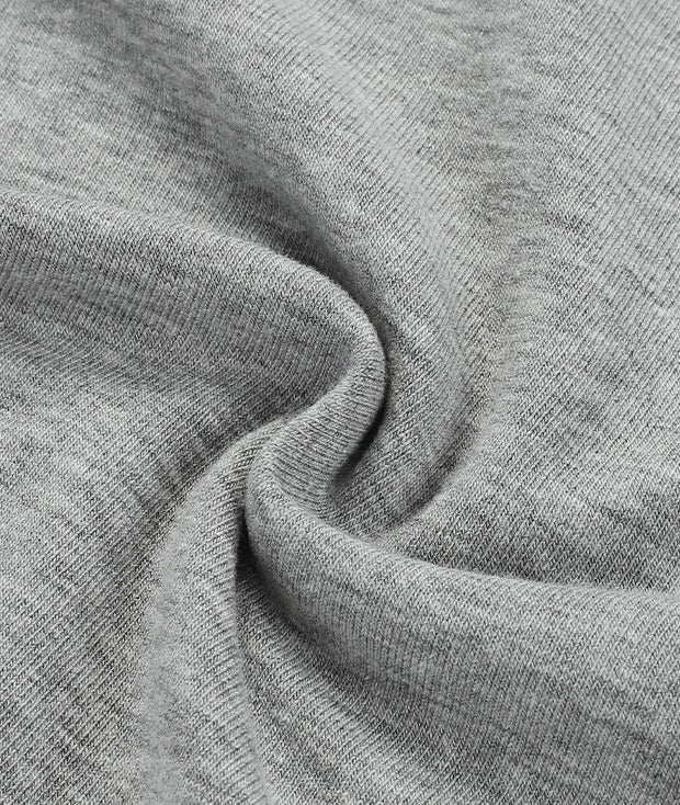 High Neck Stretch Tee in Grey
