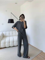 Load image into Gallery viewer, Relaxed Knit Top// Pants Set [3 Colours]
