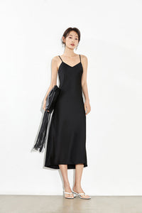 V Cami Slip Dress [3 Colours]