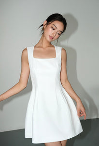 Sleeveless Mini Tulip Dress [3 Colours]