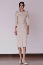 Load image into Gallery viewer, Korean Marco Tweed Dress [2 Colours]
