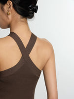 Load image into Gallery viewer, Cross Back Halter Tank Top [3 Colours]
