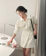 Load image into Gallery viewer, Korean Billie Tencel Blend Shirt Dress [2 Colours]
