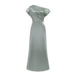 Load image into Gallery viewer, Toga Drape Sheen Maxi Gown [2 Colours]
