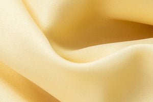 Long Blouson Sleeve Tie Blouse in Yellow